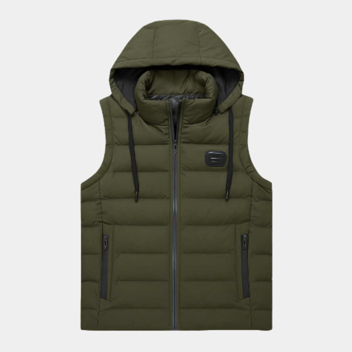 The Winslow Men’s Lightweight Puffer Quilted Vest with Hood