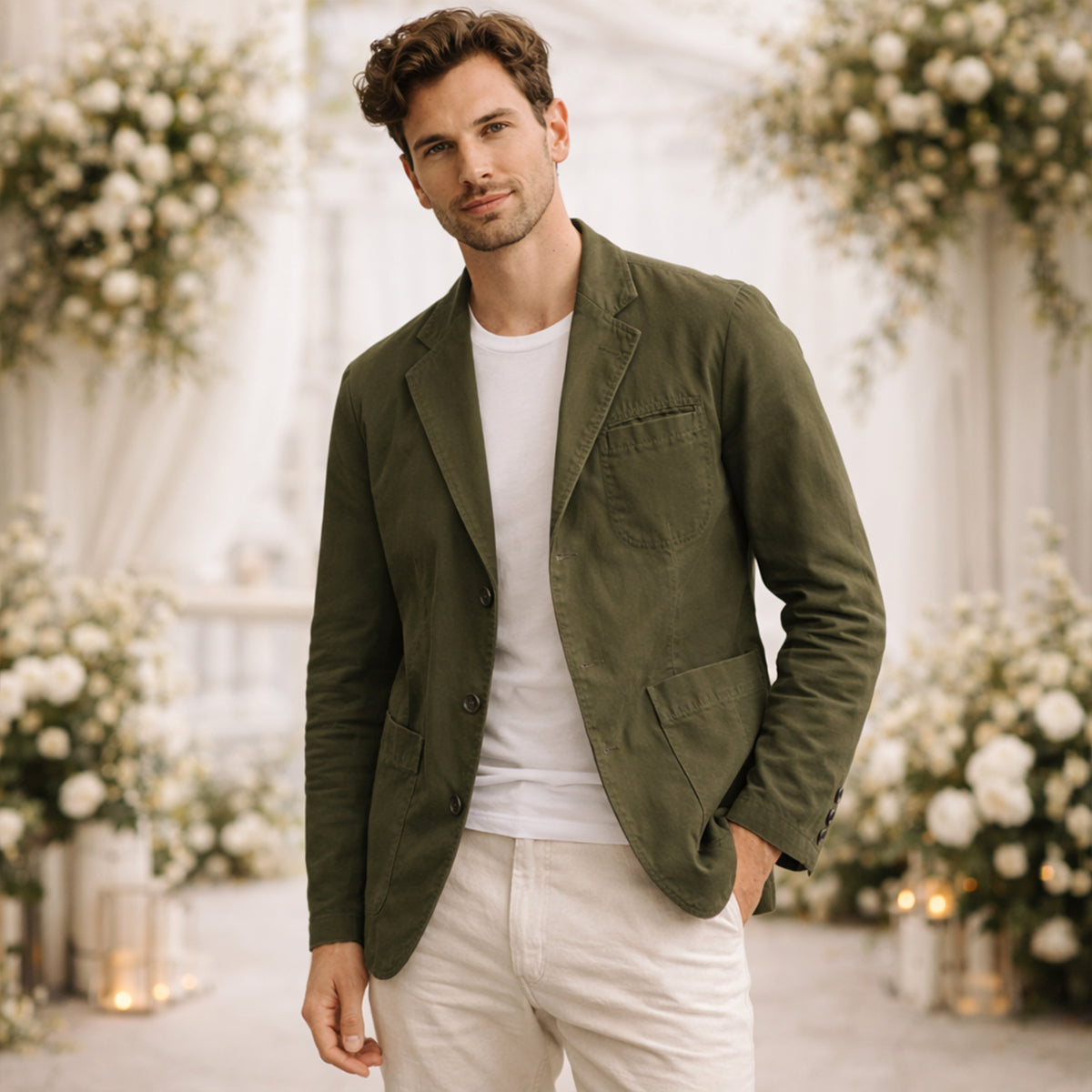 The Dunmore Men's Casual Lightweight Smart - Wedding Guest - Blazer