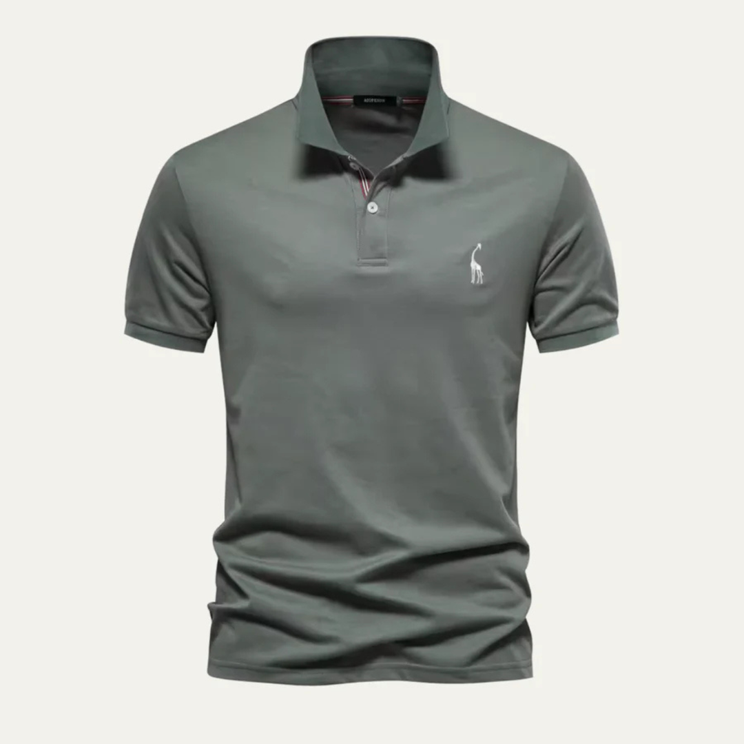 The Elmwood Men’s Cotton Smart Polo Shirt